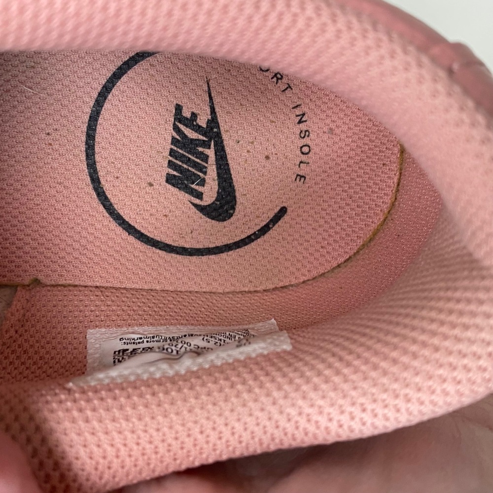 Nike Court Vintage Premium Pink Leather Sneakers Casual Shoes Size 12 - Picture 8 of 9